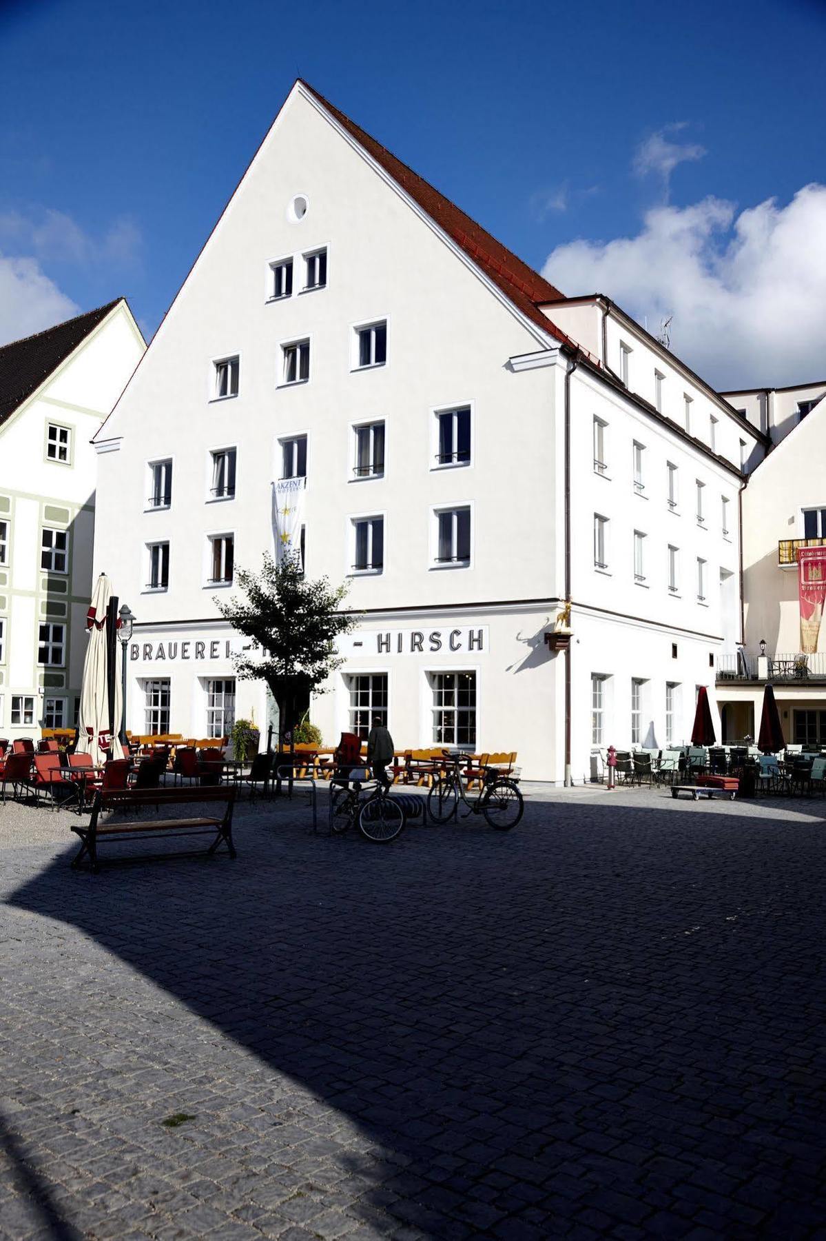 Akzent Brauerei Hotel Hirsch Ottobeuren Exteriér fotografie